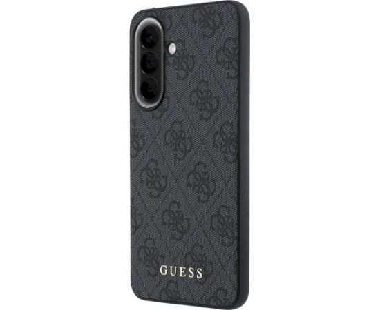 Guess 4G Classic Case Aizsargapvalks priekš Samsung Galaxy A37 5G / melns Neoriģinālie Maciņi