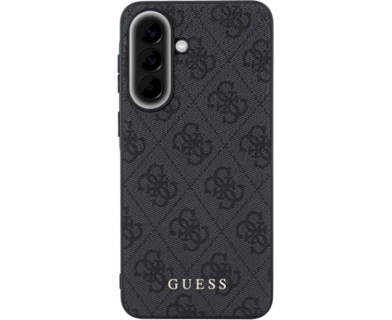 Guess 4G Classic Case Aizsargapvalks priekš Samsung Galaxy A37 5G / melns Neoriģinālie Maciņi