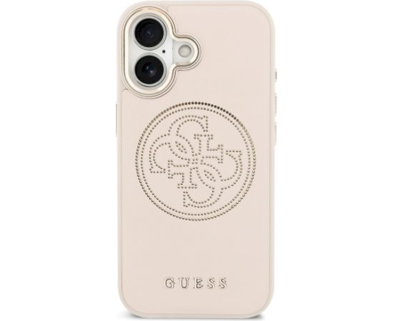 Guess Perforated 4G MagSafe Case Aizsargapvalks priekš iPhone 17 / rozā Neoriģinālie Maciņi