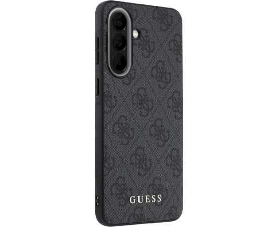 Guess 4G Charm Case Aizsargapvalks priekš Samsung Galaxy A57 5G / melns Neoriģinālie Maciņi