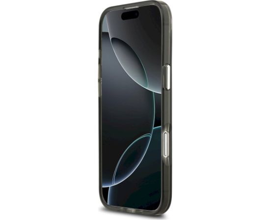 Case Guess IML Gradient Triangle Logo MagSafe Aizsargapvalks priekš iPhone Air / melns Neoriģinālie Maciņi