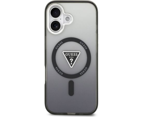 Case Guess IML Gradient Triangle Logo MagSafe Защитный чехол для iPhone 17 / чёрный Чехлы - альтернативные