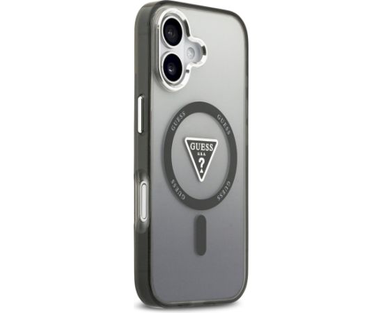 Case Guess IML Gradient Triangle Logo MagSafe Защитный чехол для iPhone 17 / чёрный Чехлы - альтернативные