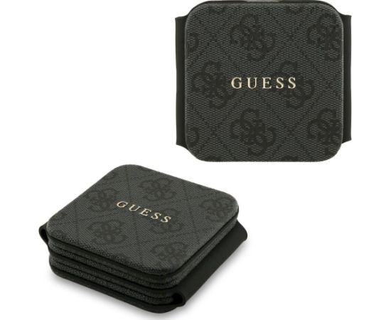 Guess wireless charger 3i-n-1 4G Bezvadu lādētājs / melns Bezvadu telefonu lādētāji