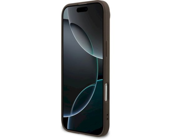 Guess 4G Big Logo Case Aizsargapvalks priekš iPhone Air / brūns Neoriģinālie Maciņi
