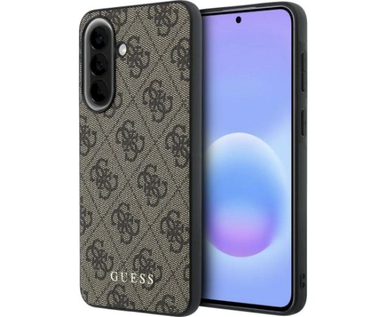 Guess 4G Classic Case Aizsargapvalks priekš Samsung Galaxy A57 5G / brūns Neoriģinālie Maciņi