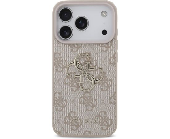 Case Guess 4G Big Logo Aizsargapvalks priekš iPhone 17 Pro / rozā Neoriģinālie Maciņi