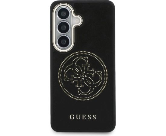 Case Guess Perforated Logo MagSafe Aizsargapvalks priekš Samsung Galaxy S26 / melns Neoriģinālie Maciņi