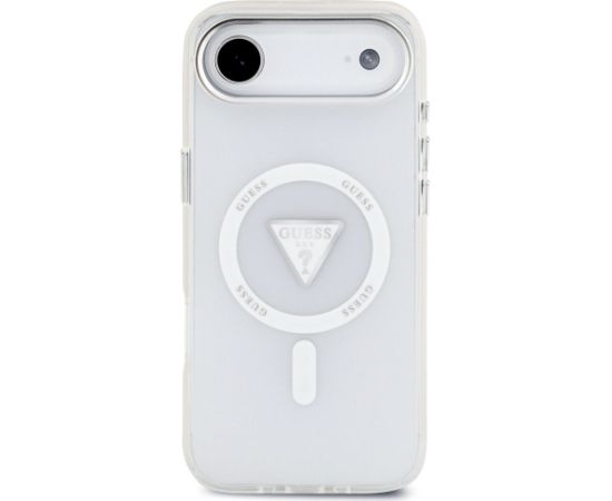 Case Guess IML Gradient Triangle Logo MagSafe Aizsargapvalks priekš iPhone Air / caurspīdīgs Neoriģinālie Maciņi