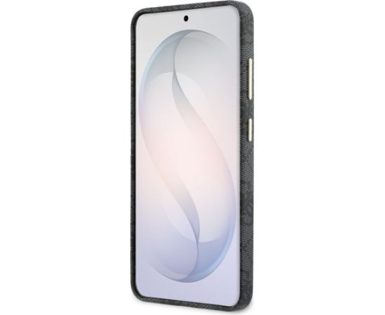 Case Guess 4G Triangle Logo MagSafe Aizsargapvalks priekš Samsung Galaxy S26 / melns Neoriģinālie Maciņi