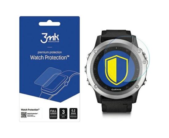 3MK FlexibleGlass Watch Hybrid Glass Aizsargstikls priekš Viedpulksteņi Garmin Fenix 3 Aizsargstikli planšetdatoriem