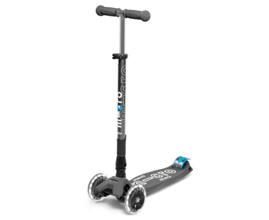 Micro Maxi Deluxe Foldable LED skrejritenis Самокаты и скейтборды