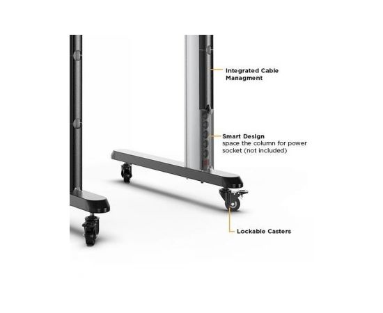 Lh-group Oy LH-GROUP COUNTERWEIGHT STAND ON WHEELS FOR 60-91KG MONITORS Крепления для телевизоров