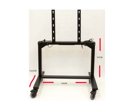 Lh-group Oy LH-GROUP ELECTRIC ADJUSTABLE STAND WITH WHEELS BLACK Крепления для телевизоров