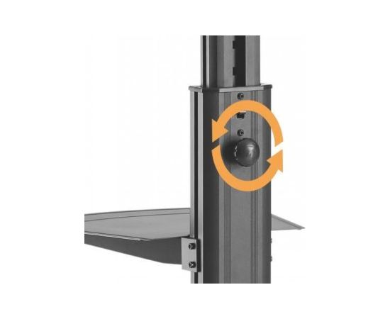 Lh-group Oy LH-GROUP FLOOR STAND WITH WHEELS 32-65" Крепления для телевизоров