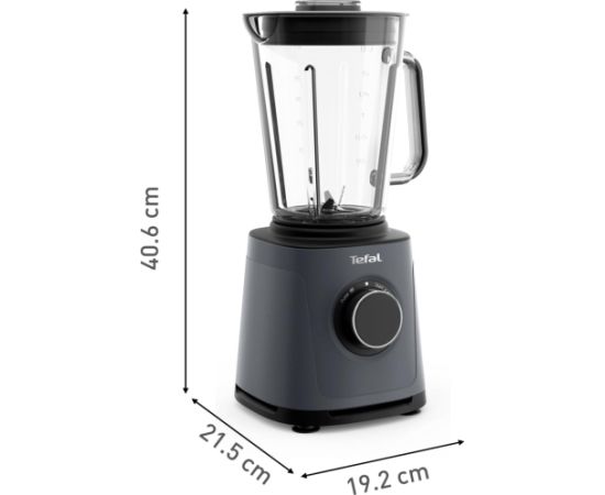 TEFAL Blender PerfectMix Essential BL771BF0 Tabletop 1200 W Jar material Glass Jar capacity 1.75 L Ice crushing Black Blenderi un Chopperi