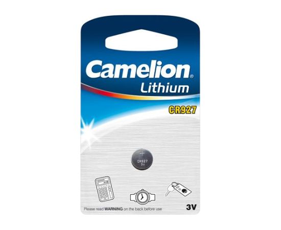Camelion | CR927-BP1 | CR927 | Lithium | 1 pc(s) Baterijas un akumulatori