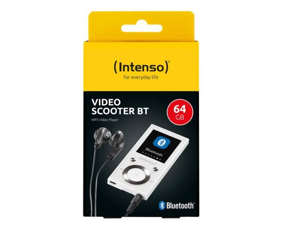 MP3 PLAYER 64GB WHITE/3717492 INTENSO MP3 Atskaņotāji