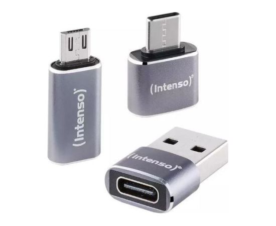 ADAPTER USB-C/USB-A USB-C/MICR/MIX480 7600913 INTENSO Dažādi vadi