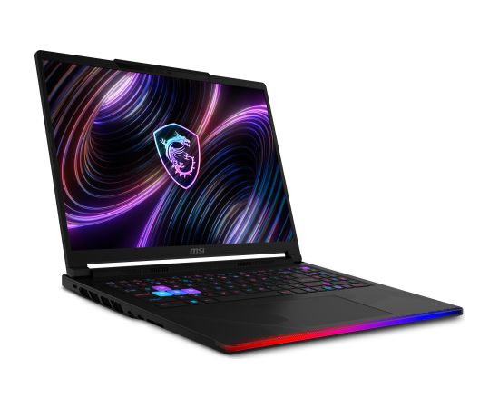 Notebook MSI Raider 16 Max HX B2WJ-038NL CPU Intel Core Ultra 9 290HX Plus 16 " 2560 x 1600 pixels RAM 32 GB DDR5-SDRAM SSD 1000 GB Discrete graphics NVIDIA GeForce RTX 5090 24 GB On-board graphics Yes Numeric keypad Yes OS installed Windows 11 Home Colou Portatīvie datori
