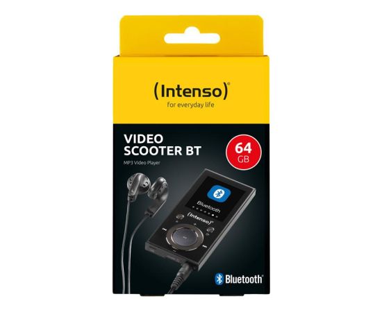 MP3 PLAYER 64GB BLACK/3717490 INTENSO MP3 Atskaņotāji