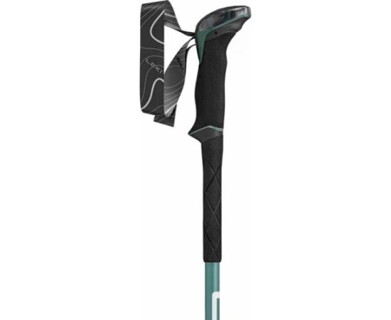 LEKI MAKALU LITE trekking poles, 100-135cm green/white Велосипеды