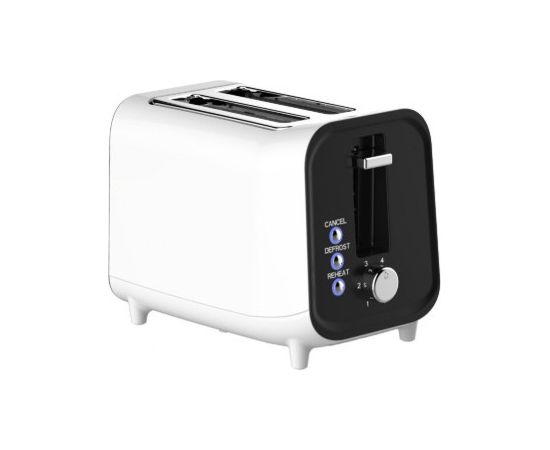 Tosteris 2 šķēlēm, 800 W, balts, 55OV51440H, Oliver Voltz Tosteri