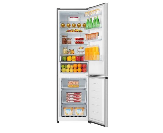 Hisense RB435N4BCE NoFrost Ledusskapis 201cm Pelēks Ledusskapji
