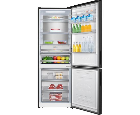 Hisense RB645N4BFE NoFrost Ledusskapis 200cm Melns Ledusskapji