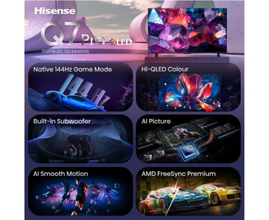 TV Hisense 100Q7S PRO Jaunumi - Datori