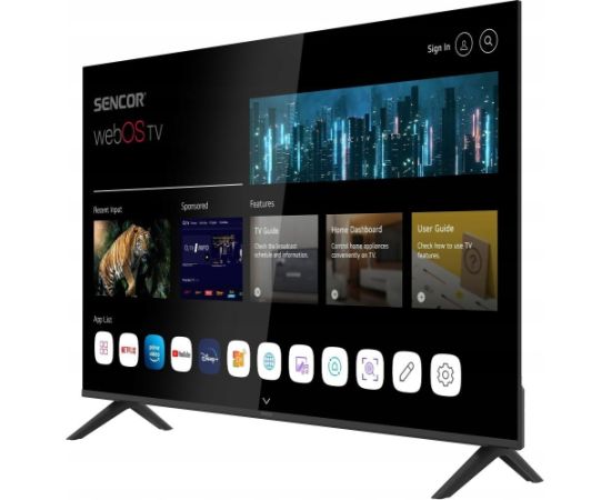 SLE 50US803B WEBOS SMART TV SENCOR Новинки Компьютерная техника