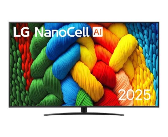 TV LG 75NANO81A6A NanoCell 75'' 4K Ultra HD WebOS 25 Новинки Компьютерная техника