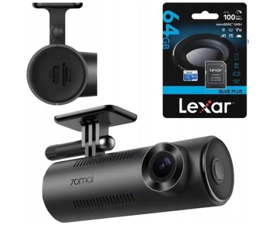 Xiaomi Videoreģistrators 70mai M310 + 64GB Lexar Новинки Компьютерная техника