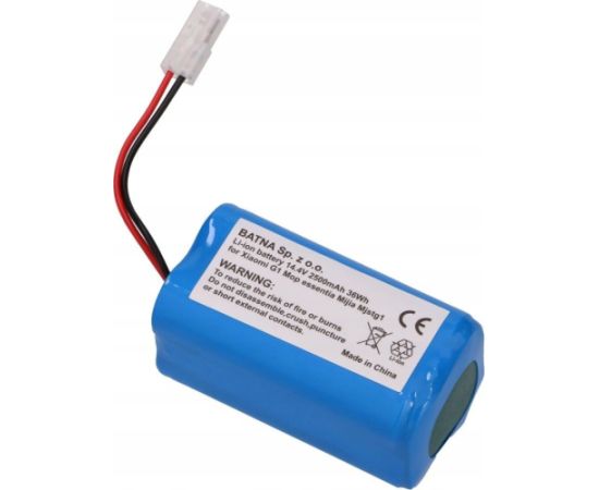 Akumulators Xiaomi Mi Robot Vacuum Mop Essential 2500mAh 14.4V 36Wh (H18650CH-4S1P) Новинки Компьютерная техника