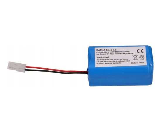 Akumulators Xiaomi Mi Robot Vacuum Mop Essential 2500mAh 14.4V 36Wh (H18650CH-4S1P) Новинки Компьютерная техника