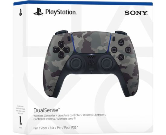Sony DualSense Grey Camo Camouflage wireless controller PlayStation 5 v3 Jaunumi - Datori