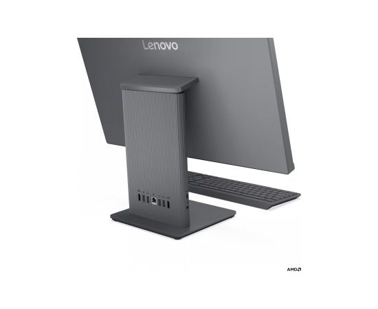 LENOVO IDEADCENTRE AIO RYZEN 5 7533HS/23.8" FHD (1920X1080) IPS ANTI-GLARE 250NITS, 100HZ, 99% SRGB, HARDWARE LOW BLUE LIGHT, 3-SIDE BORDERLESS, NON-TOUCH/16GB/512GB SSD/RADEON 660M/W11H/ENG (LUNA GREY) Personālie datori