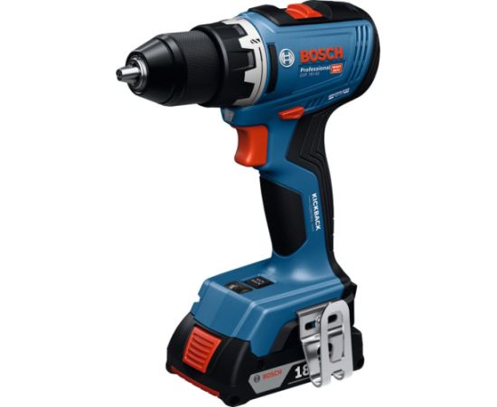 Bosch Powertools cordless drill/driver GSR 18V-65 Professional, professional set with hand tool (blue, 2x Li-Ion battery 5.0Ah, in L-BOXX) Новинки Для дома и сада 