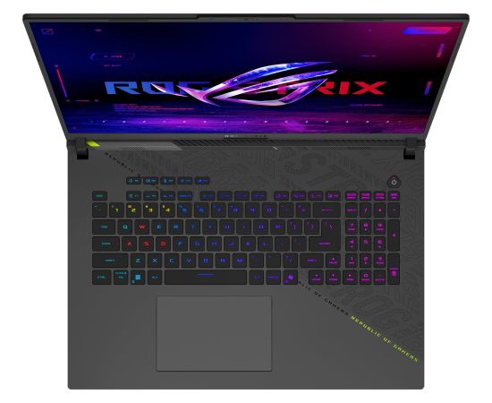 Asus ROG Strix G18 (G814PP-S8014W) (gray, AMD Ryzen 9 8940HX, NVIDIA GeForce RTX 5070, 32 GB DDR5, 1 TB (1 TB SSD), Windows 11 Home) - German - DE Layout Portatīvie datori