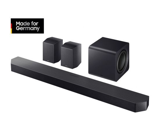 SAMSUNG Q-Series Soundbar HW-Q995GF black, 11.1.4-channel, rear speakers, Q-Symphony, wireless Dolby Atmos Aудио-видео