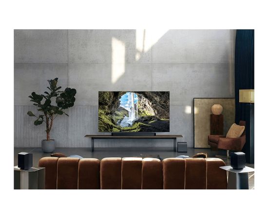 SAMSUNG Q-Series Soundbar HW-Q995GF black, 11.1.4-channel, rear speakers, Q-Symphony, wireless Dolby Atmos Aудио-видео