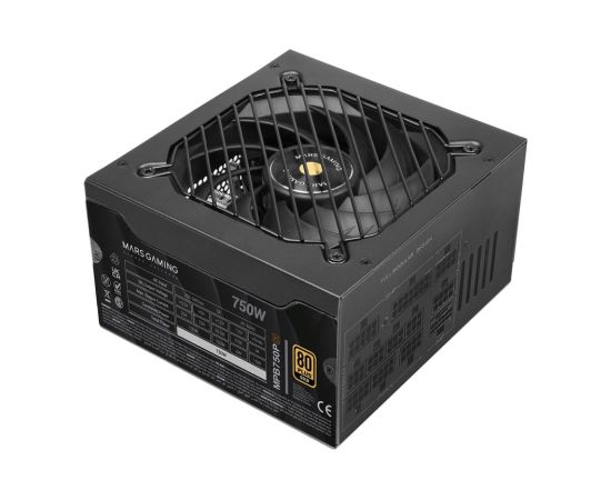 TACENS MARS MPB750PSI 750W DC-DC, ATX 3.1, PCIe 5.1, 80PLUS GOLD - zasilacz/PSU Datoru barošanas bloki