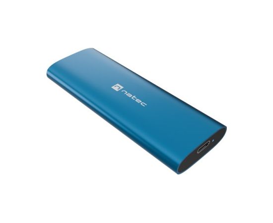 NATEC RHINO M.2 NVME LITE EXTERNAL SSD ENCLOSURE USB-C 3.2 GEN 2 HORIZON BLUE Korpusi ārējiem HDD, SSD