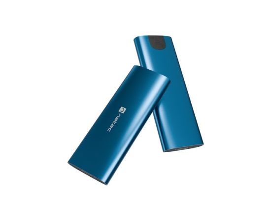 NATEC RHINO M.2 NVME LITE EXTERNAL SSD ENCLOSURE USB-C 3.2 GEN 2 HORIZON BLUE Korpusi ārējiem HDD, SSD
