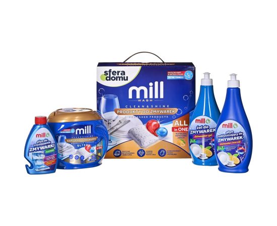 Mill dishwasher detergent set. Tīrīšanas un Ķīmiskie līdzekļi