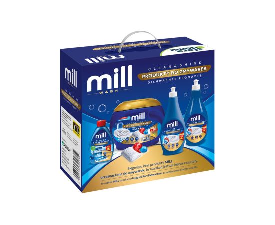 Mill dishwasher detergent set. Tīrīšanas un Ķīmiskie līdzekļi