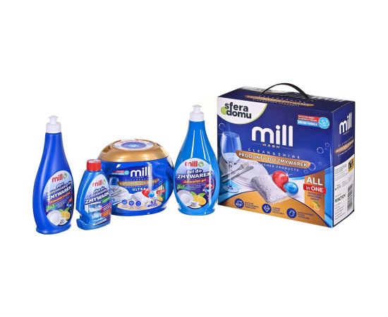 Mill dishwasher detergent set. Tīrīšanas un Ķīmiskie līdzekļi