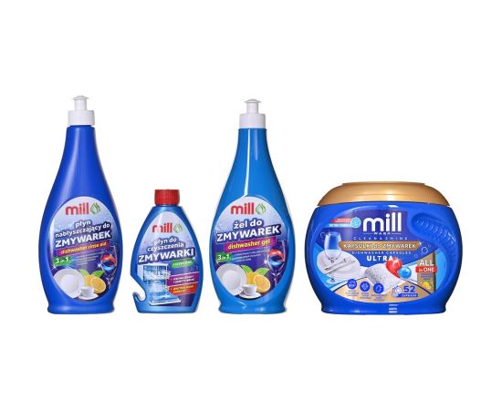 Mill dishwasher detergent set. Tīrīšanas un Ķīmiskie līdzekļi