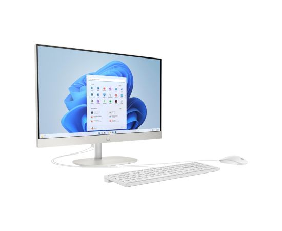 HP 24-cr0332nw AMD Ryzen™ 7 7730U 60.5 cm (23.8") 1920 x 1080 px All-in-One PC 16 GB DDR4-SDRAM 512 GB SSD Windows 11 Home Wi-Fi 6 (802.11ax) White All In One Datori (AIO)