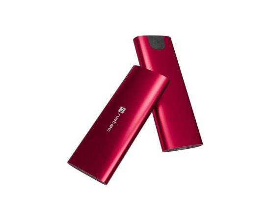 NATEC RHINO M.2 NVME LITE EXTERNAL SSD ENCLOSURE USB-C 3.2 GEN 2 RUBY RED Korpusi ārējiem HDD, SSD